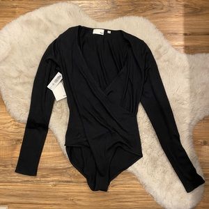 NWT Wilfred Free Wrap Bodysuit